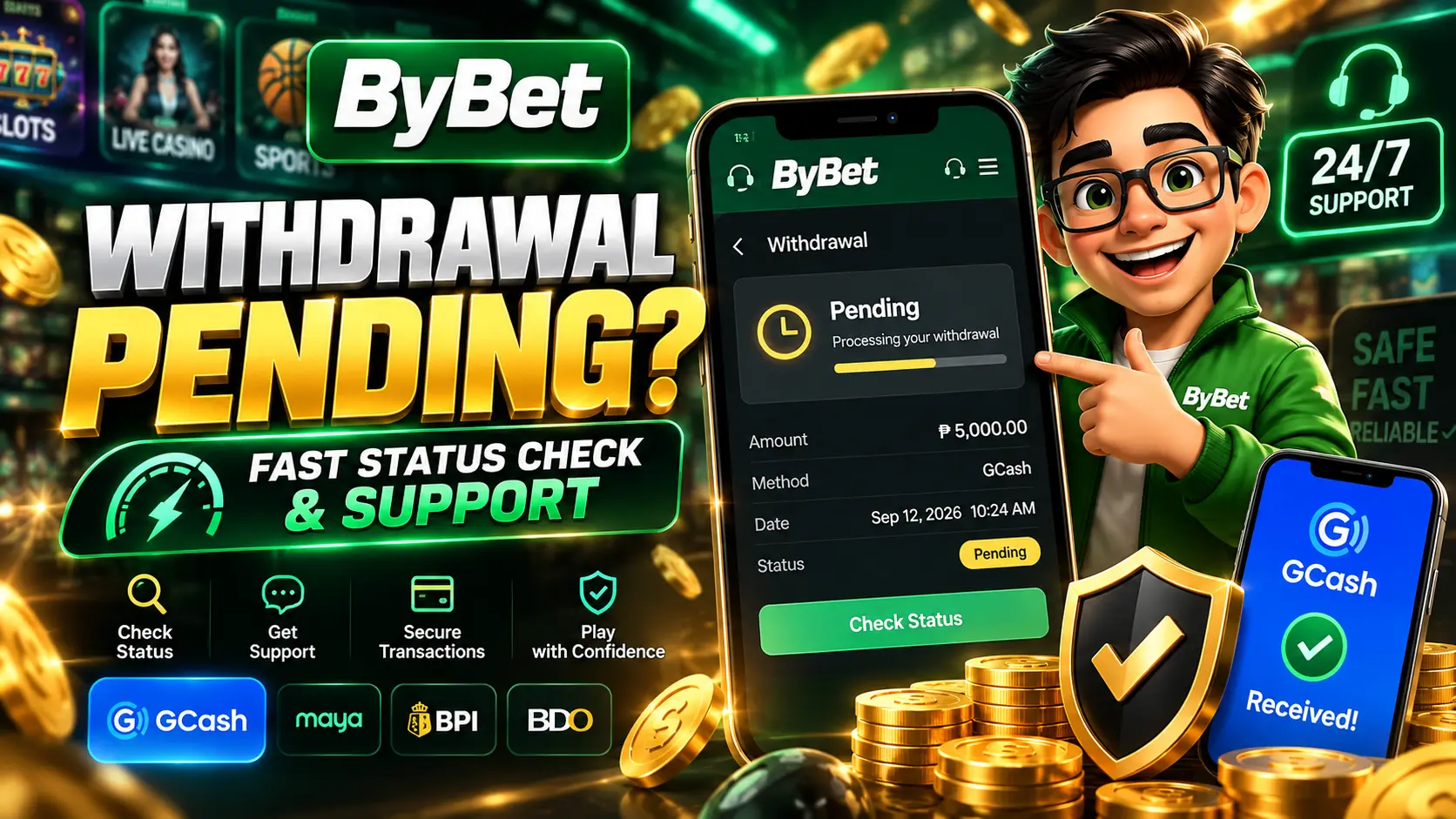 Bybet Withdrawal Pending Guide