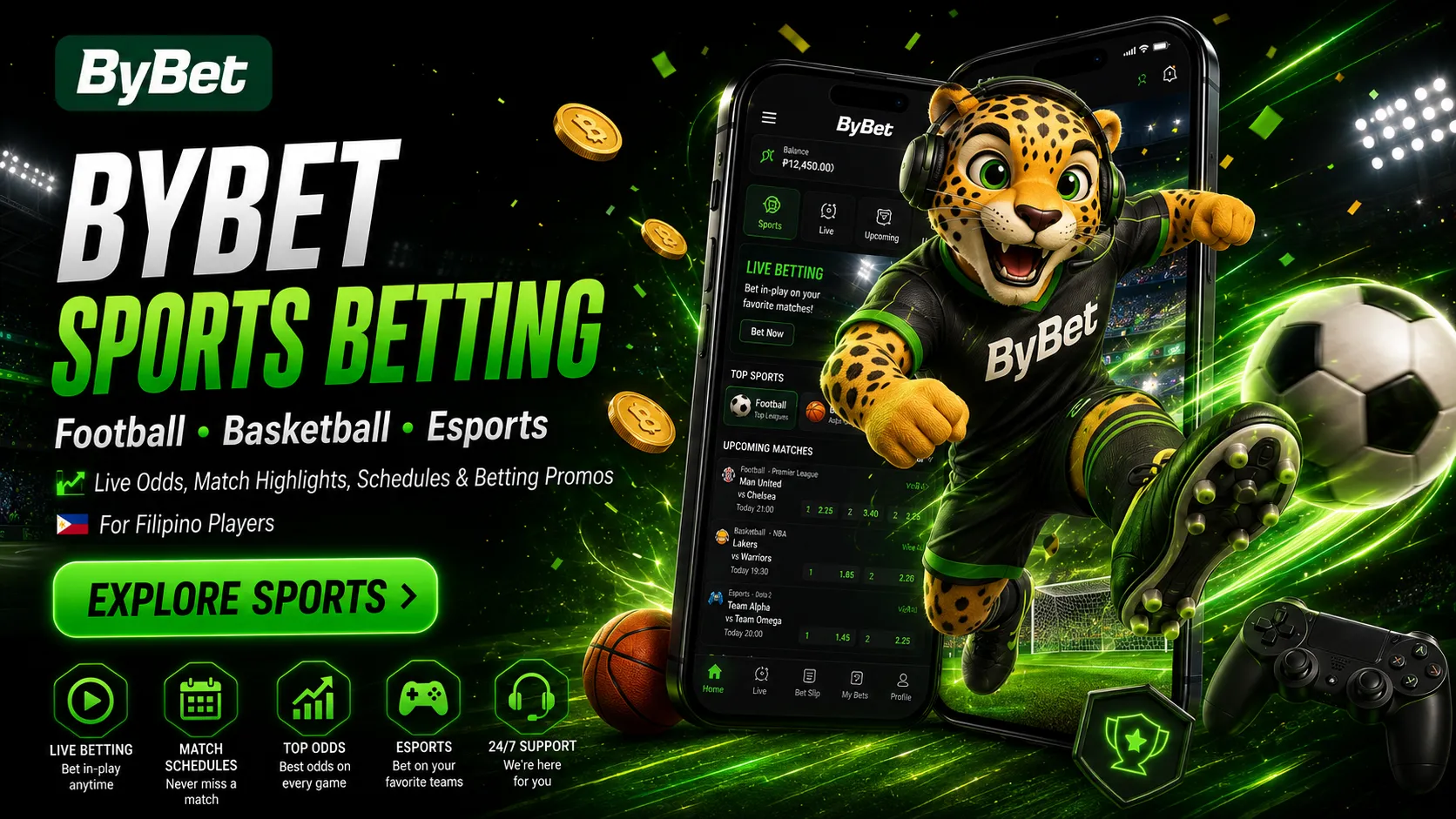 Bybet Sports Betting – Live Odds and Sportsbook Guide PH