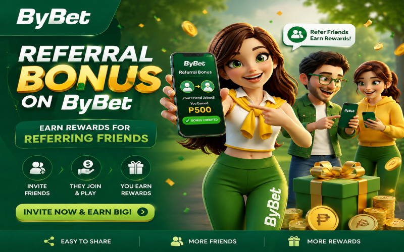 Referral Bonus on ByBet – Earn Rewards for Referring Friends