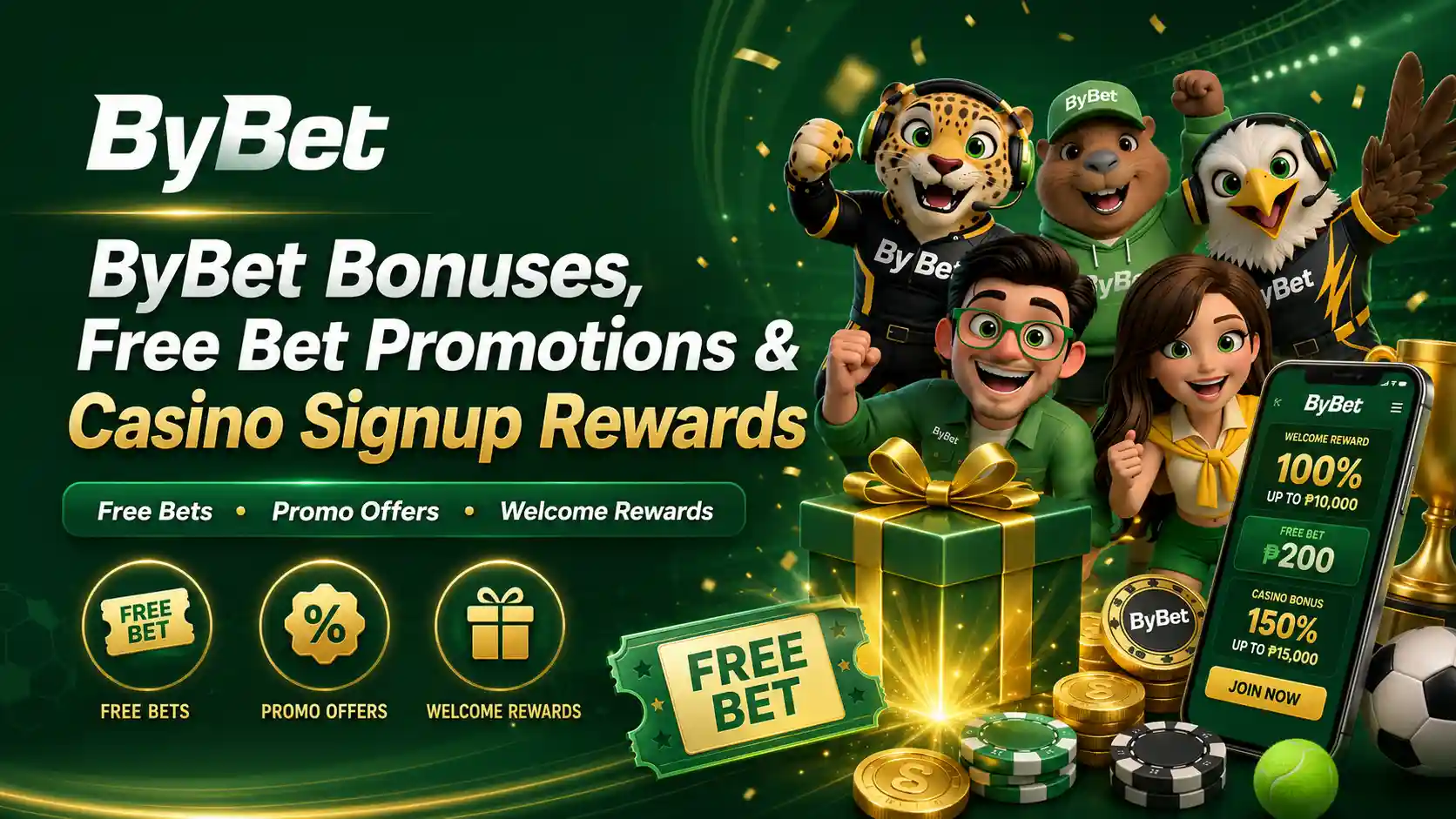 Bybetcasino bonus guide with promo code free bonus and signup rewards