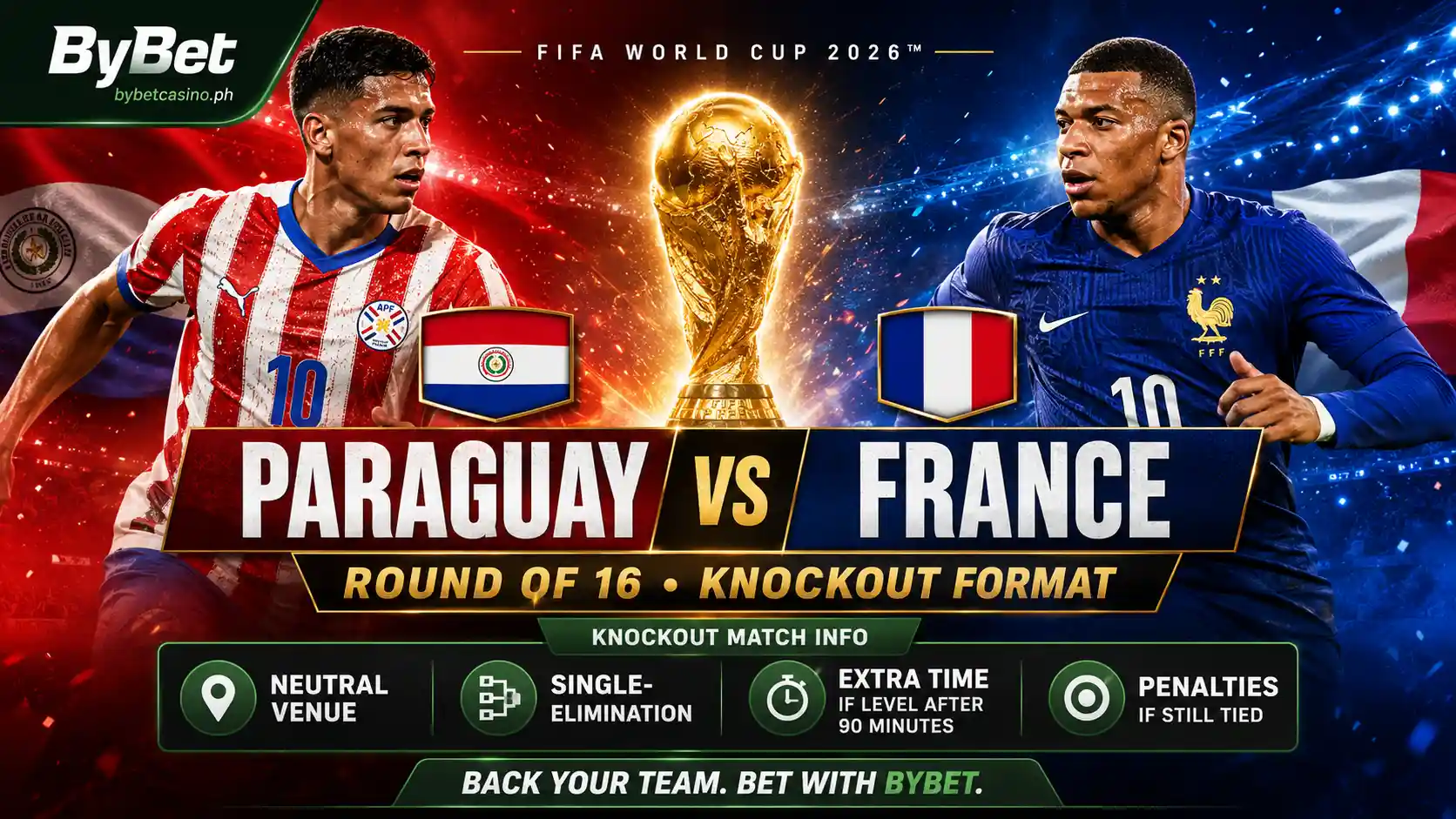 Paraguay vs France betting preview for FIFA World Cup Round of 16